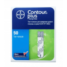 Тест полоски Байер Контур Плюс №50 (Bayer Contour plus)